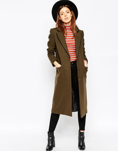 Twin Sister Maxi Trench Coat